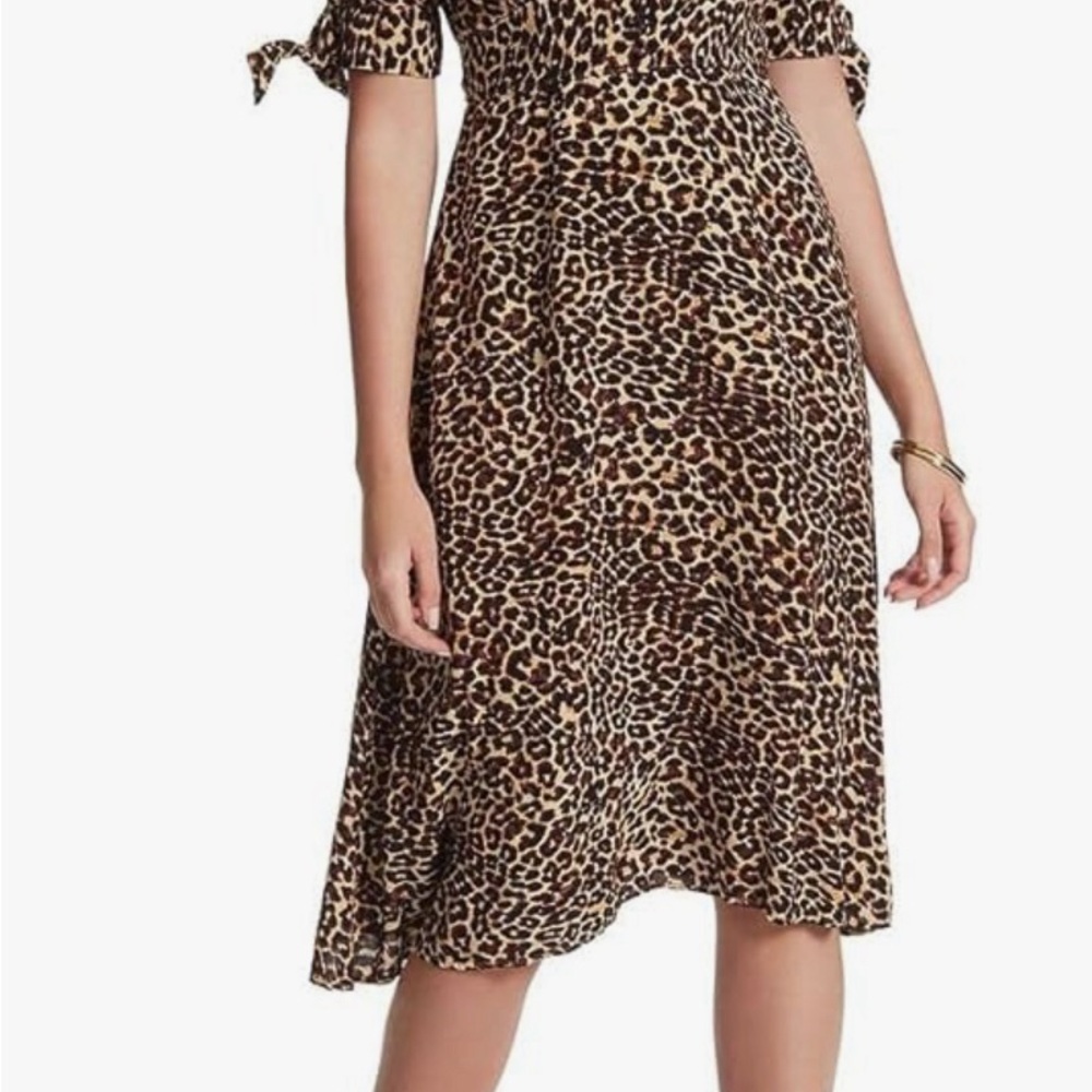 Jessica Simpson Cecelia Leopard Print Dress - Picture 3 of 3